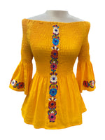 Diana Off the Shoulder Bell Sleeves Blouse
