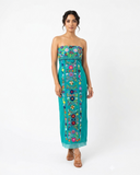 Sara Mexican Strapless Dress - Cielito Lindo