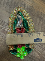 Lady of Guadalupe Sequined Patch