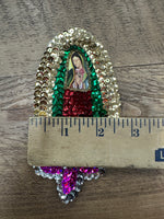 Lady of Guadalupe Sequined Patch