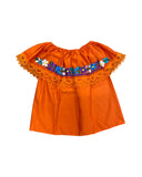 Mexican Girls Off-Shoulder Top