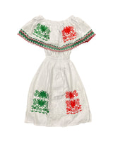 Girls Margarita Dress Black Tricolor