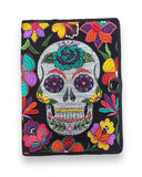 Sugar Skull Embroidered Notebook Cover