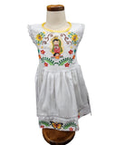 Guadalupana Embroidered Dress