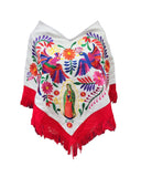 Virgencita Fringed Poncho