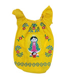 Guadalupe Ruffled Embroidered Onesie