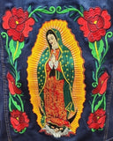 Denim Guadalupe Embroidered Jacket