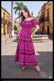 Adalia Maxi Dress Magenta
