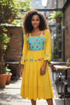 Alondra Dress Yellow