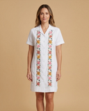 Yucatan Linen Guayabera Dress