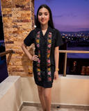 Yucatan Linen Guayabera Dress