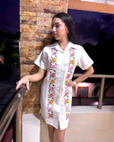 Yucatan Linen Guayabera Dress