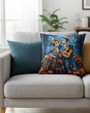 Cantantes Catrinas Day Of The Dead Pillow Cover