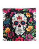 Sugar Skull Happy Day Of The Dead Pillow Cover