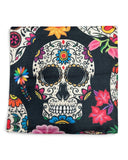 Sugar Skull Heart Day Of The Dead Pillow Cover