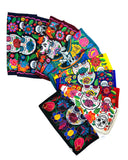 Sugar Skull Embroidered Pillow Covers