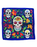Sugar Skull Embroidered Pillow Covers