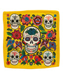 Sugar Skull Embroidered Pillow Covers