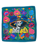 Sugar Skull Embroidered Pillow Covers