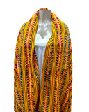 Mexican Cambaya Shawl Yellow