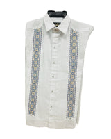 Men's Guayabera Quintana White