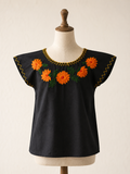 Zinacantan Hand Embroidered Blusitas for Girls