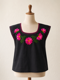 Zinacantan Hand Embroidered Blusitas for Girls