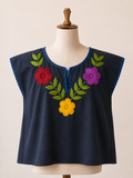 Zinacantan Hand Embroidered Blusitas for Girls