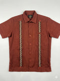 Men’s Sienna Linen Guayabera Solera
