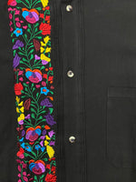 Mexican Men’s Black Guayabera Cancun