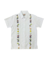 Men's Guayabera Mario Bros