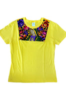 Lady Of Guadalupe Yellow T Shirt