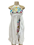 Artemisa Halter Dress White
