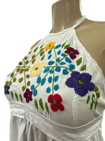 Artemisa Halter Dress White