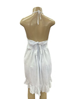 Artemisa Halter Dress White