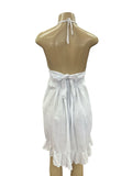 Artemisa Halter Dress White