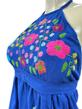 Artemisa Halter Dress Blue