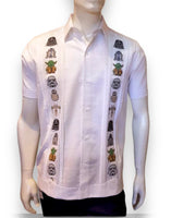 Star Wars White Boys Linen Guayabera