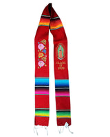 Serape Guadalupe Embroidered Graduation Stole 2025