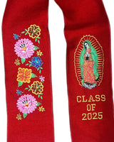 Serape Guadalupe Embroidered Graduation Stole 2025