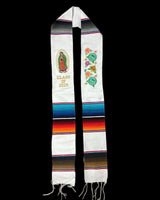 Serape Guadalupe Embroidered Graduation Stole 2025