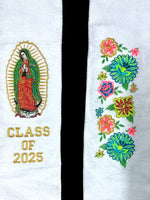 Serape Guadalupe Embroidered Graduation Stole 2025