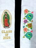 Serape Guadalupe Embroidered Graduation Stole 2025