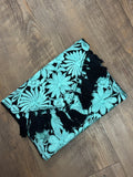 Mexican Embroidered Floral Clutch Bag - Cielito Lindo