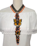 Butterfly Necklace & Earrings Set Monarch