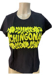 Embroidered Chingona T-Shirt Black