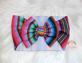 Mexican Serape Baby-Toddler Bummie and Bow Set