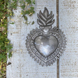 Sacred Heart Metal Art Wall Decor 7"x10'