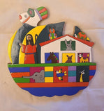 Handpainted Noah’s Ark Wall Decor