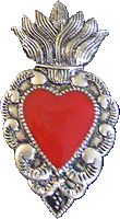 Sacred Heart Pendant with Chain